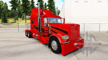 La piel de la Naranja para Mostrar el camión Peterbilt 389 para American Truck Simulator
