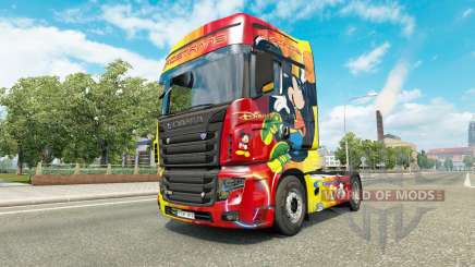 La piel Rostrans Disney Scania camión R700 para Euro Truck Simulator 2