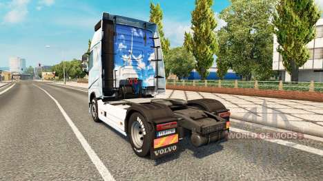 Ido de la piel para camiones Volvo para Euro Truck Simulator 2