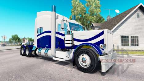 La piel Personalizado 9 para el camión Peterbilt para American Truck Simulator