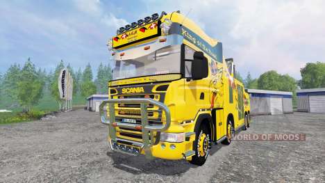 Scania R500 [tow truck] para Farming Simulator 2015