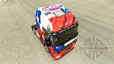 El Chile de Copa 2014 de la piel para Iveco trac para Euro Truck Simulator 2