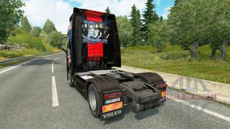 Iron Maiden piel para camiones Volvo para Euro Truck Simulator 2