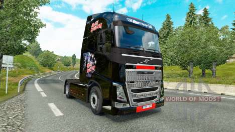 Iron Maiden piel para camiones Volvo para Euro Truck Simulator 2