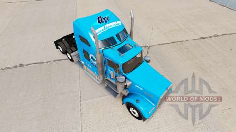Gordon Camiones de la piel para Kenworth W900 tr para American Truck Simulator