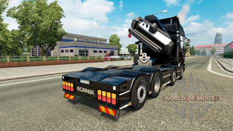 Chassis 8x4 Scania v1.1 para Euro Truck Simulator 2