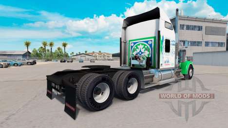 La piel de Estrella FJ Servicio en el camión Ken para American Truck Simulator