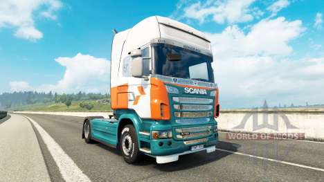 Lommerts de la piel para Scania camión para Euro Truck Simulator 2
