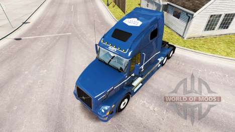 La piel en Canadá Cartage tractor Volvo VNL 670 para American Truck Simulator