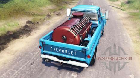 Chevrolet Apache 1959 v4.0 para Spin Tires