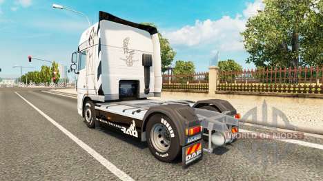 Lil Diablo de la piel para DAF camión para Euro Truck Simulator 2