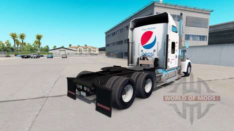 Pepsi piel para el Kenworth W900 tractor para American Truck Simulator