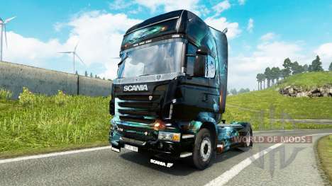 PC Ware de la piel para Scania camión para Euro Truck Simulator 2