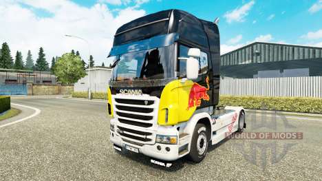 Rojo de la piel de Toro para Scania camión para Euro Truck Simulator 2
