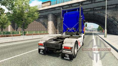 La piel de Red Bull v2.0 camión Scania para Euro Truck Simulator 2