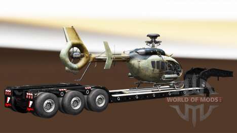 Semi llevar equipo militar v1.4 para Euro Truck Simulator 2