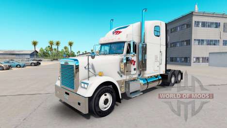 La piel de la FTI de Transporte en el tractor Fr para American Truck Simulator
