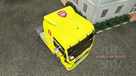 La piel del Arsenal para el tractor HOMBRE para Euro Truck Simulator 2