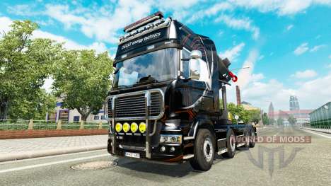 Chassis 8x4 Scania v1.1 para Euro Truck Simulator 2