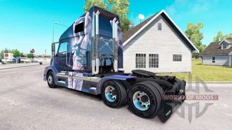 La fantasía de la piel para camiones Volvo VNL 6 para American Truck Simulator