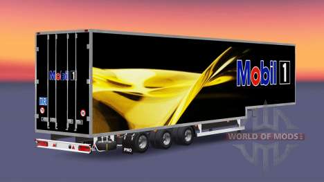 Una colección de trailers con diferentes cargas  para Euro Truck Simulator 2