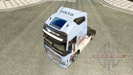 Los sueños de la piel para camiones Volvo para Euro Truck Simulator 2