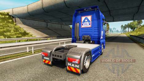Aldi piel para HOMBRE camión para Euro Truck Simulator 2