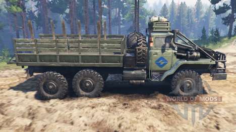 Ural-4320-30 [bárbaro] para Spin Tires