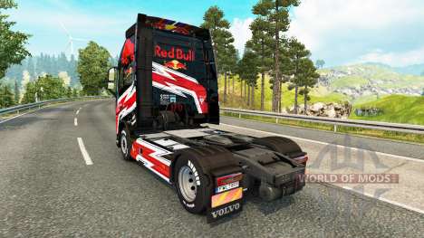 Rojo de la piel de Toro para camiones Volvo para Euro Truck Simulator 2