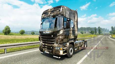 La piel de la Ciudad en el tractor Scania para Euro Truck Simulator 2