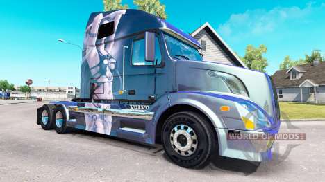 La fantasía de la piel para camiones Volvo VNL 6 para American Truck Simulator
