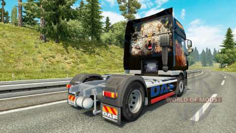 Depredador de la piel para DAF camión para Euro Truck Simulator 2