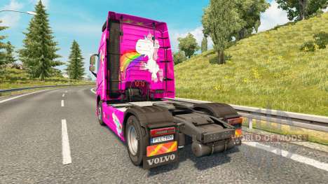 Dee Dee piel para camiones Volvo para Euro Truck Simulator 2