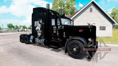Motorhead piel para el camión Peterbilt 389 para American Truck Simulator