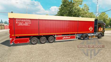 Semi-remolque volquete Bodex v2.0 para Euro Truck Simulator 2