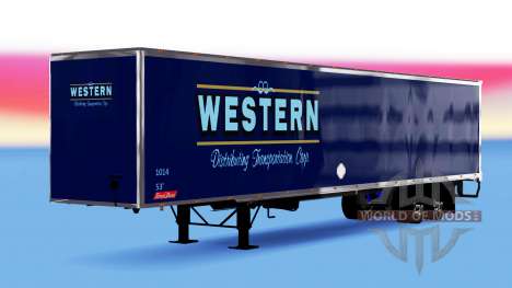 De metal semi-Western para American Truck Simulator