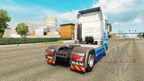 La piel Klanatrans para tractor HOMBRE para Euro Truck Simulator 2