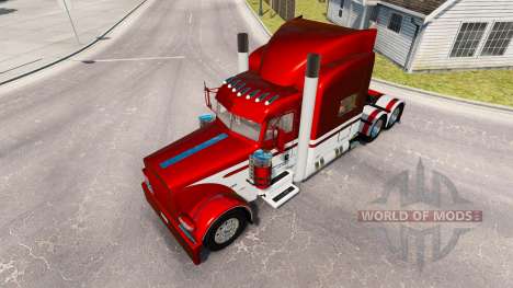 La piel de Equipos de Expresar camión Peterbilt  para American Truck Simulator