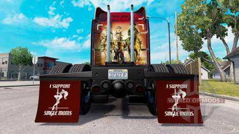 Guardabarros yo Apoyo a Madres Solteras v1.4 para American Truck Simulator
