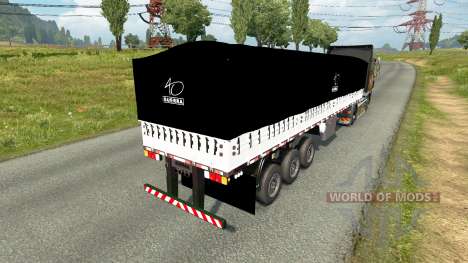 A bordo de la inclinación del semirremolque para Euro Truck Simulator 2