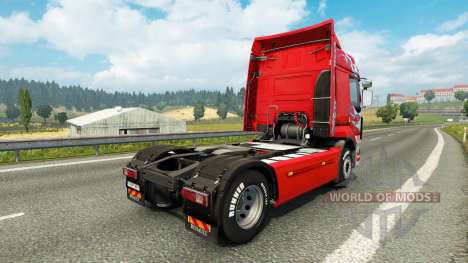 La piel Klanatrans para tractor Renault para Euro Truck Simulator 2