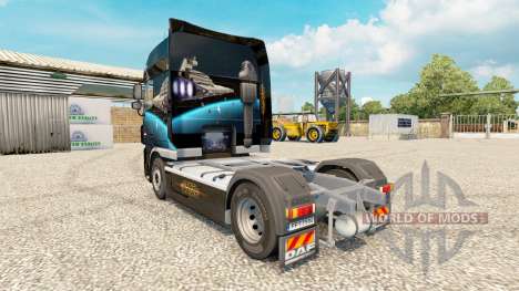 Destructor estelar de la piel para DAF camión para Euro Truck Simulator 2