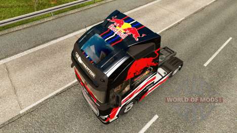 Rojo de la piel de Toro para camiones Volvo para Euro Truck Simulator 2