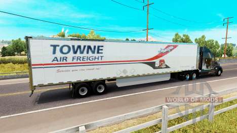 La piel Towne de Aire de Carga en el remolque para American Truck Simulator
