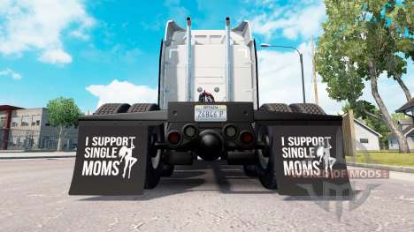 Guardabarros yo Apoyo a Madres Solteras v1.1 para American Truck Simulator