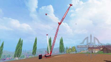 400 la tonelada grúa de oruga para Farming Simulator 2015