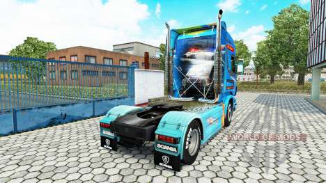 La piel need For Speed Hot Pursuit en el tractor para Euro Truck Simulator 2