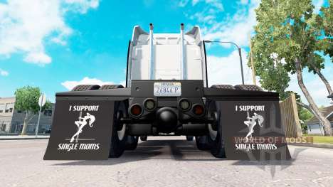 Guardabarros yo Apoyo a Madres Solteras v1.1 para American Truck Simulator