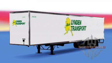 De metal semi-Lynden para American Truck Simulator