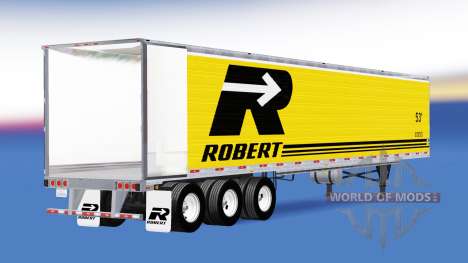 Refrigerado semi-remolque, estados UNIDOS para American Truck Simulator